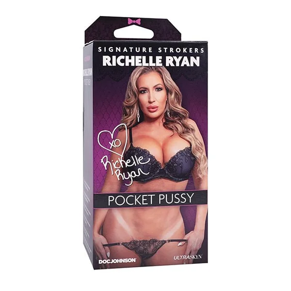 Signature Strokers ULTRASKYN Pocket Pussy - Richelle Ryan, Vanilla