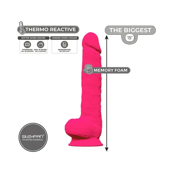 SILEX-D The Original Model 1 Dildo 15 in - Pink