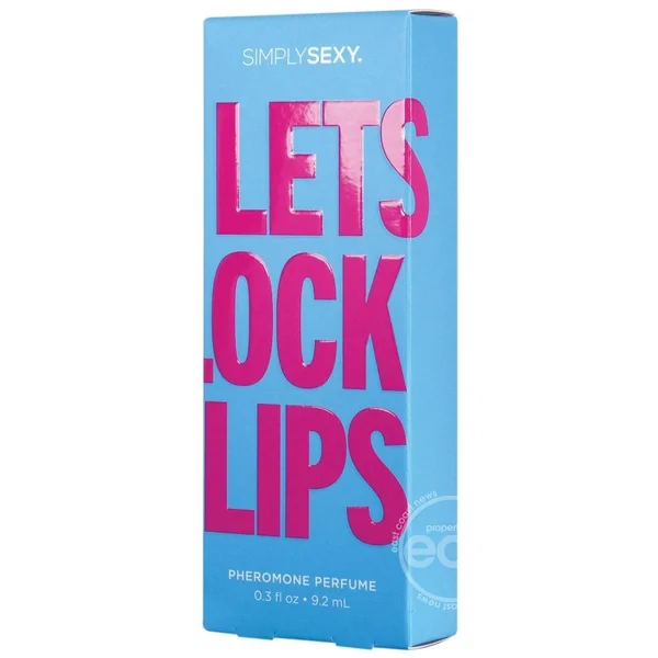 Simply Sexy Pheromone Perfume Let's Lock Lips Spray 0.3oz