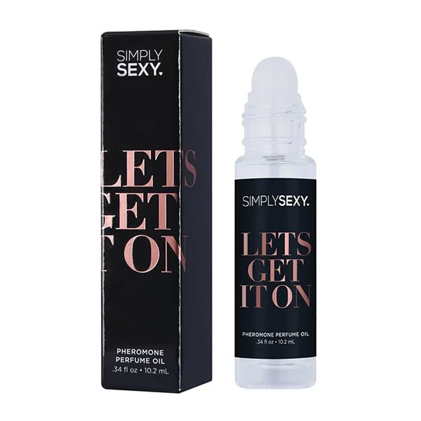 Simply Sexy Pheromone Perfume Oil Roll On - .34 oz Let's Get It On