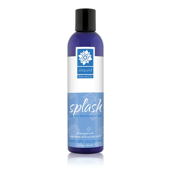 Sliquid Balance Splash Feminine Wash Naturally Unscented