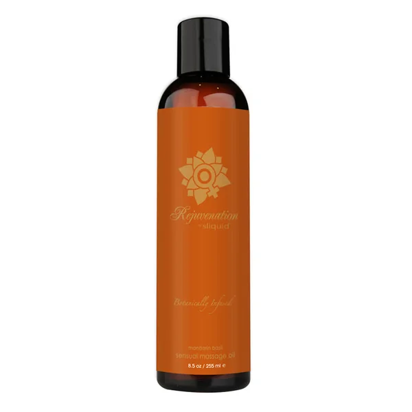 Sliquid Organics Massage Oil Rejuvenation Mandarin Basil
