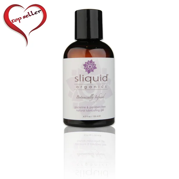 Sliquid Organics Natural Gel – Ultra Thick Water-Based Lubricant (5ml–8.5oz)