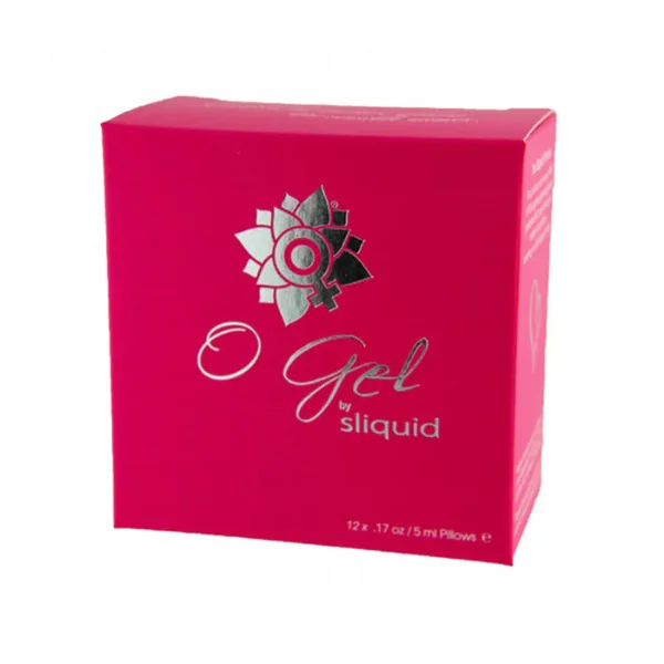 Sliquid Organics Stimulating O Gel 12 Packet To Go Cube