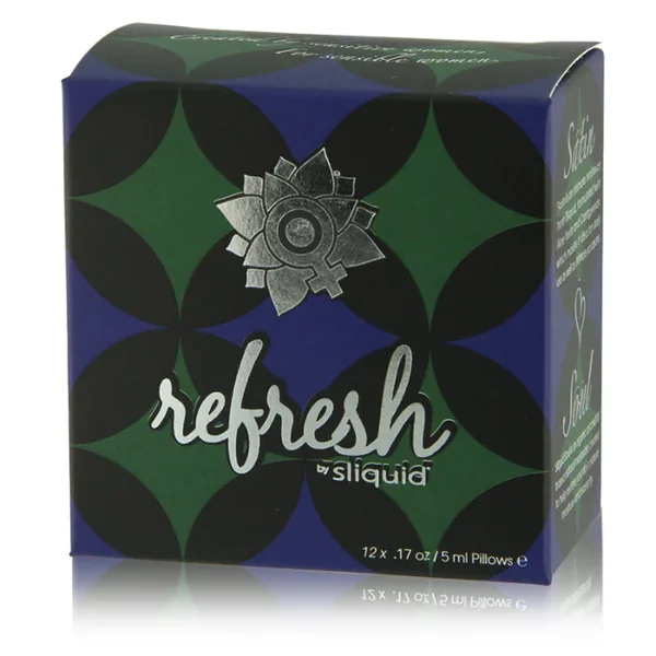 Sliquid Refresh Moisturizer 12 Packet To Go Cube