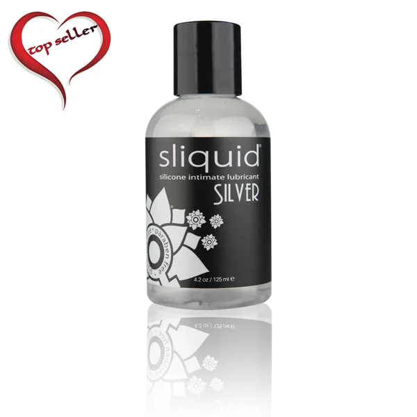Sliquid Silver Personal Lubricant – Premium Silicone (5ml–8.5oz)