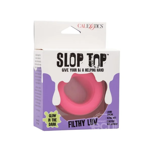 Slop Top Filthy Luv Silicone Dual Entry - Pink