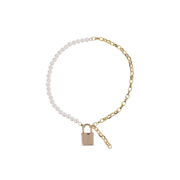 S&M Pearl Lockable Day Collar