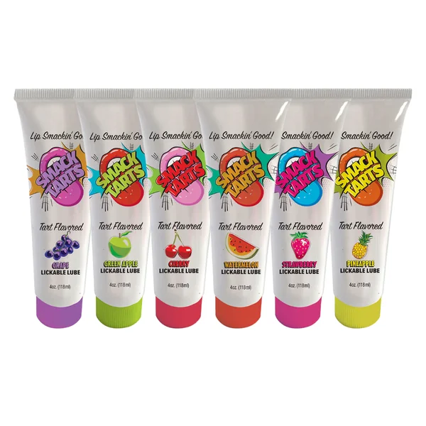 SMACK Tarts - Lickable Tart Flavored Lubricant - 6 Flavors