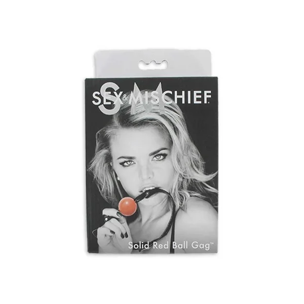 Solid Red Ball Gag
