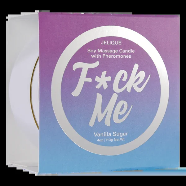 SOY MASSAGE CANDLE F*CK ME VANILLA SUGAR 4 FL oz