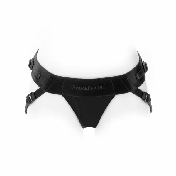 SpareParts Joque Cover Double Strap Jock Style Adjustable Cloth Strap-On Harness
