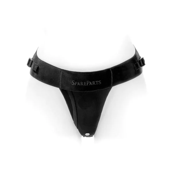 SpareParts Theo Cover Thong Style Adjustable Cloth Strap-On Harness