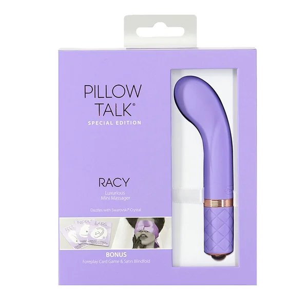 Special Edition Racy Mini Massager Pillow Talk by BMS