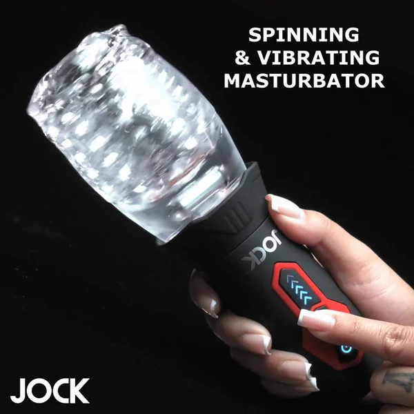 Spinning and Vibrating Masturbator