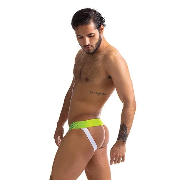 Sport Fucker Jersey Jock - XL Green/White