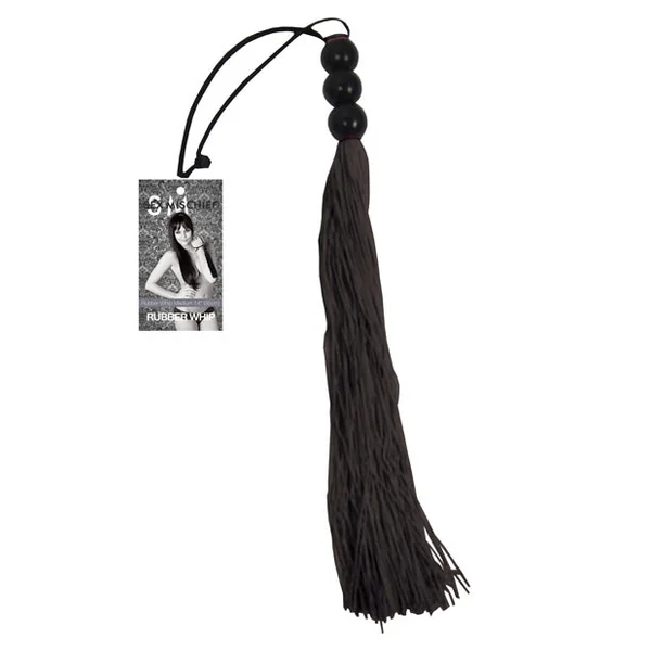 Sportsheets – 22″ Rubber Whip Black