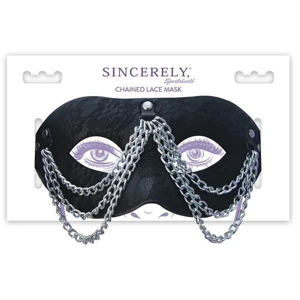 Sportsheets Sincerely – Chained Lace Mask
