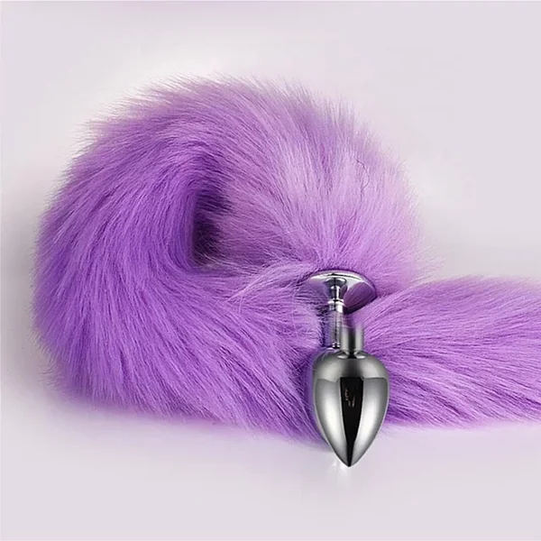 Stainless Small Foxtail Buttplug.