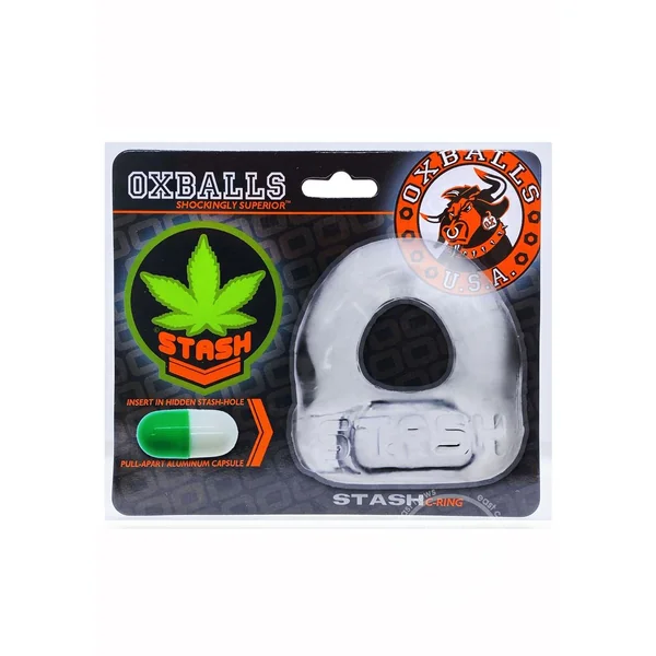 Stash Cock Ring with Aluminum Capsule Insert