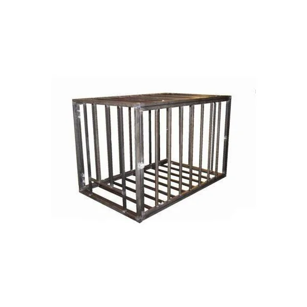 Steel Puppy Cage