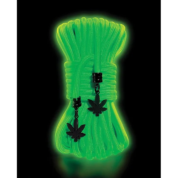 Stoner Vibes Glow in the Dark Rope - Green