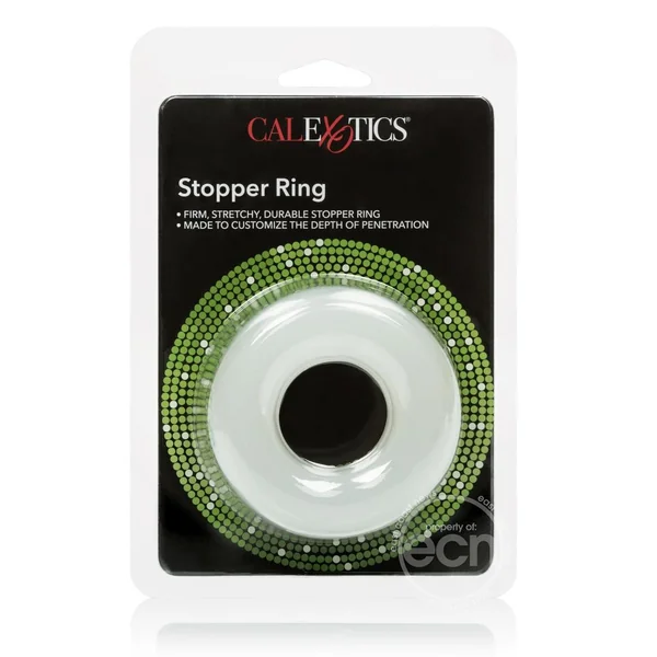 Stopper Ring Penetration Reducing Cock Ring - Clear