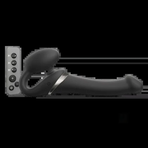 Strap-on-me® Multi Orgasm Bendable Strap-On – M – Black