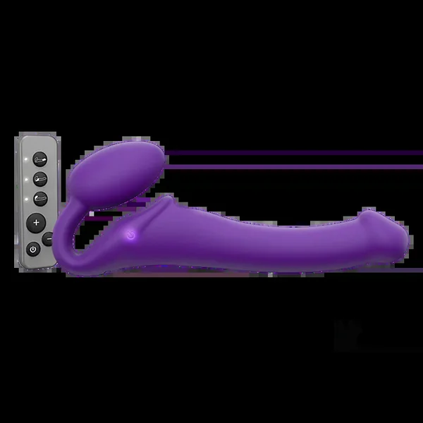Strap-on-me® Multi Orgasm Bendable Strap-On – M – Purple