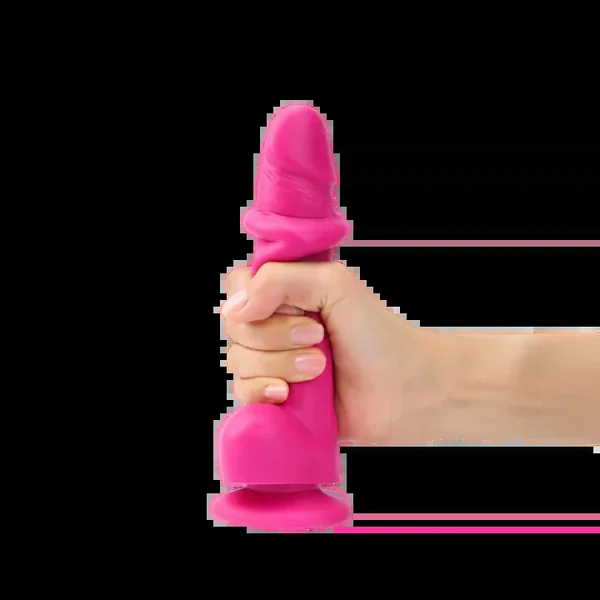 Strap-on-me® Sliding Skin Realistic Dildo Fuchsia