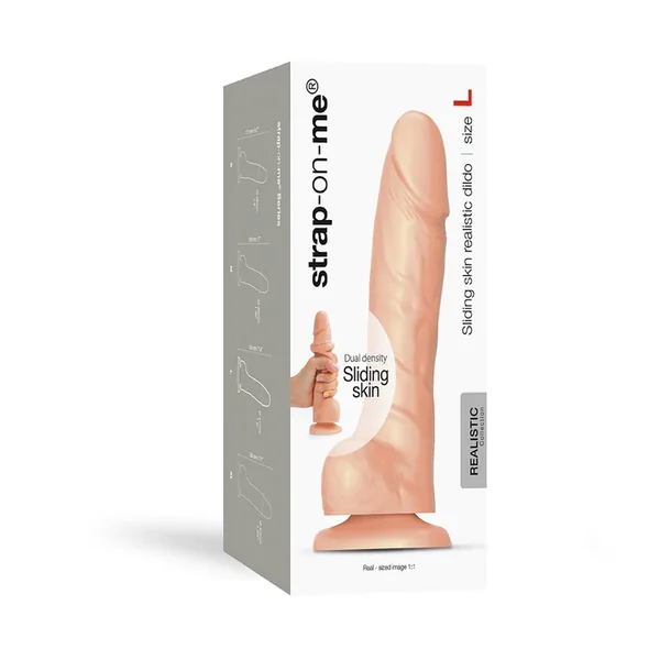 Strap-on-me® Sliding SkinRealistic Dildo Vanilla
