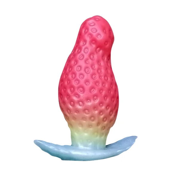 Strawberry - Pink Anal Plug - Cute Silicone Butt Plug