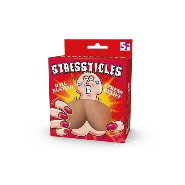 Stressticles! Novelty Stress Balls - Vanilla