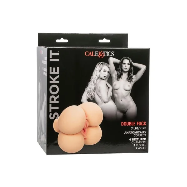 Stroke It Double Fuck - Pussy & Ass - Vanilla