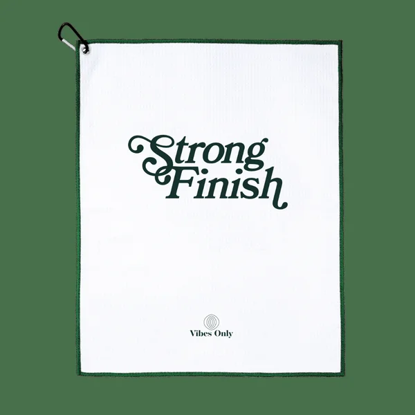 “Strong Finish” Cleanup Towel