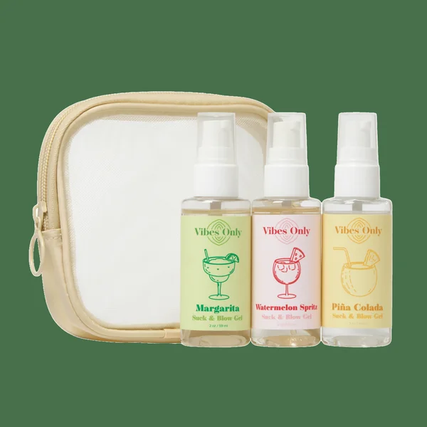 Suck & Blow Gel Cocktail Kit
