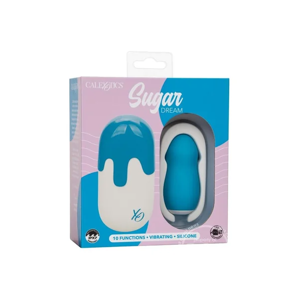 Sugar Dream Rechargeable Silicone Clitoral Stimulator - Blue