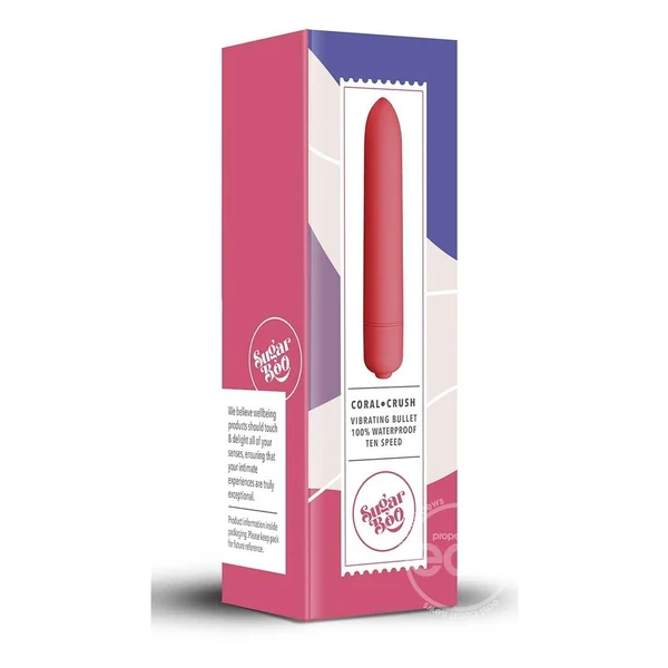 SugarBoo Coral Crush Vibrating Bullet - Pink