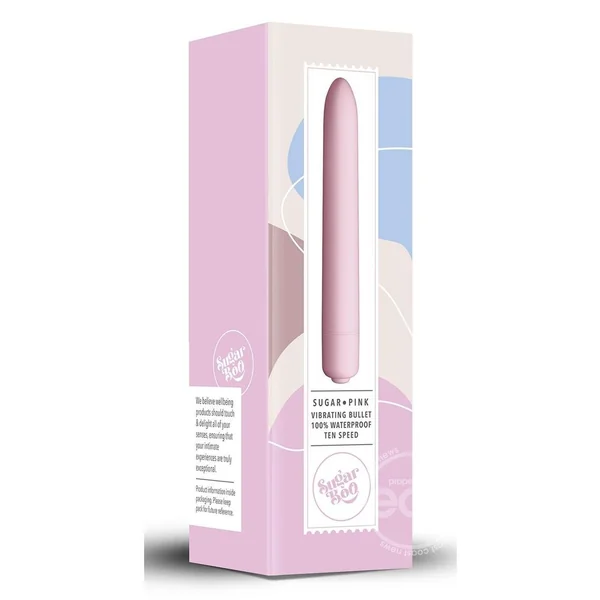 SugarBoo Sugar Pink Vibrator 5.5in - Pink