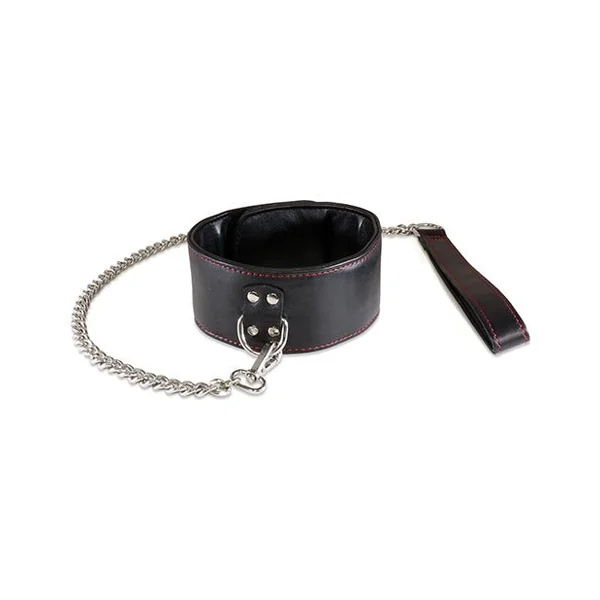 Sultra Lambskin 2 1/2" Collar W/24" Chain