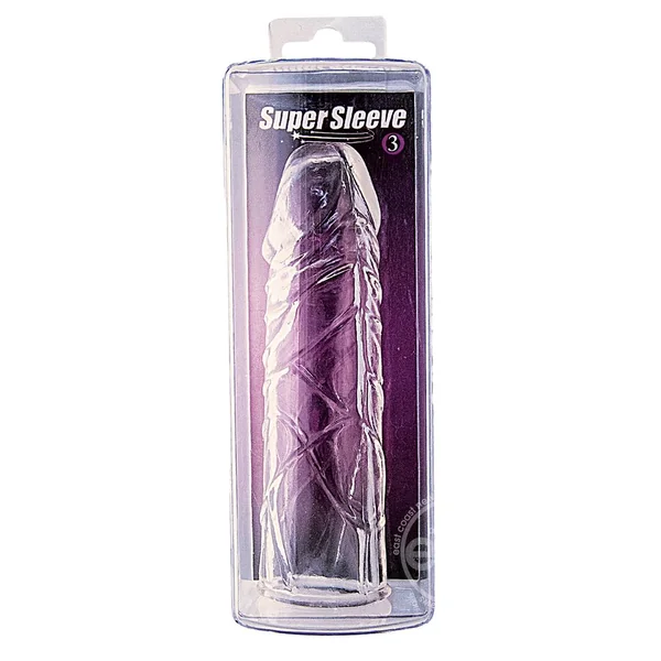 Super Sleeve 3 Penis Extender - Clear