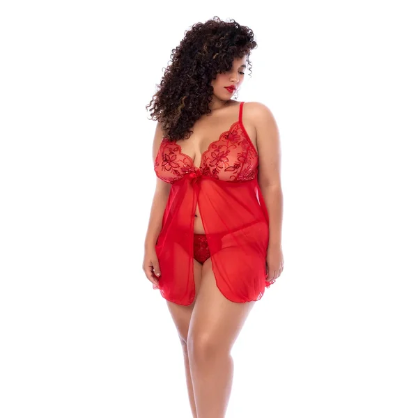 Surreal Ruby Passion Babydoll PlusX