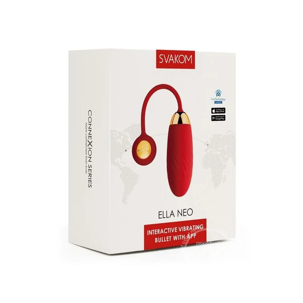Svakom Ella Neo Silicone Interactive Bullet Vibrator