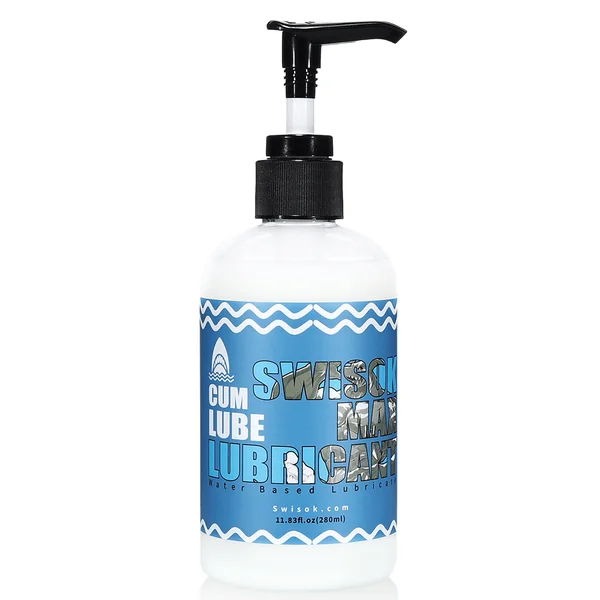 SWISOK Cum Lube - Water Based Lubricant - 9.5 fl oz