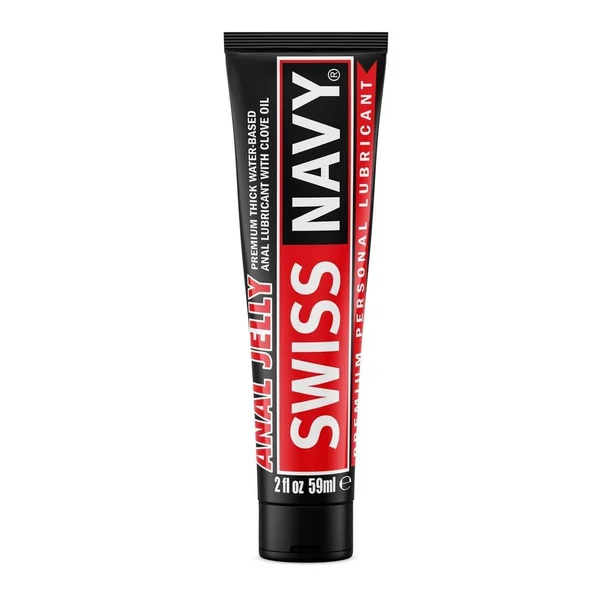 Swiss Navy Anal Jelly with Clove Lubricant 2oz