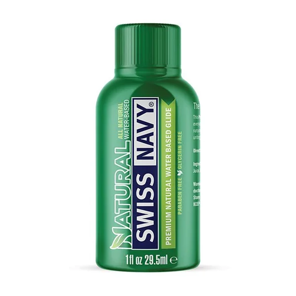 Swiss Navy Premium Natural Lubricant - 1oz/30ml