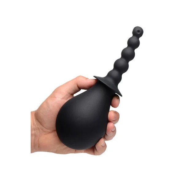 Tail Cleaner Silicone Rippled Anal Douche