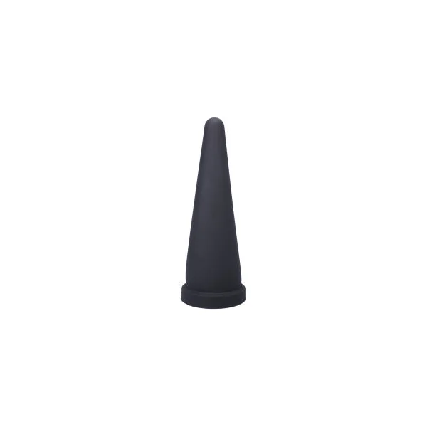 Tantus Cone Large Dildo - Onyx