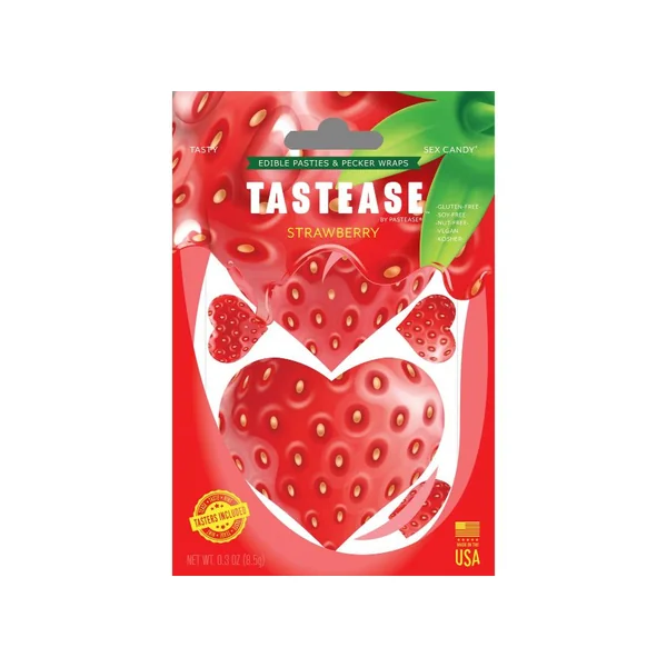 Tastease by Pastease Strawberry Candy Edible Pasties