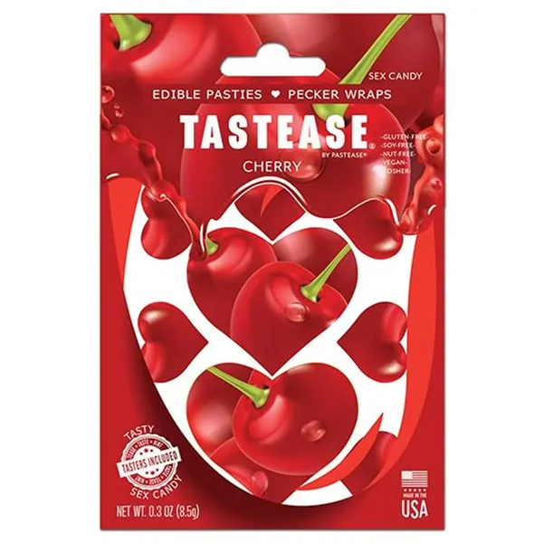 TASTEASE Heart Cherry Edible Pasties